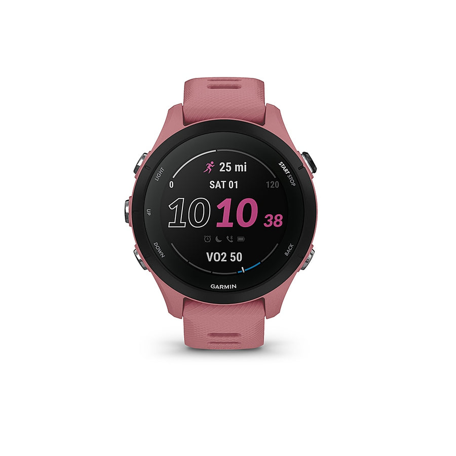 Garmin - Forerunner 255S GPS Smartwatch 41 mm Fiber-reinforced polymer - Light Pink_0