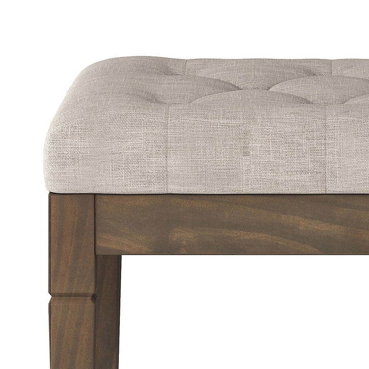 Simpli Home - Waverly Small Tufted Ottoman Bench - Natural_6