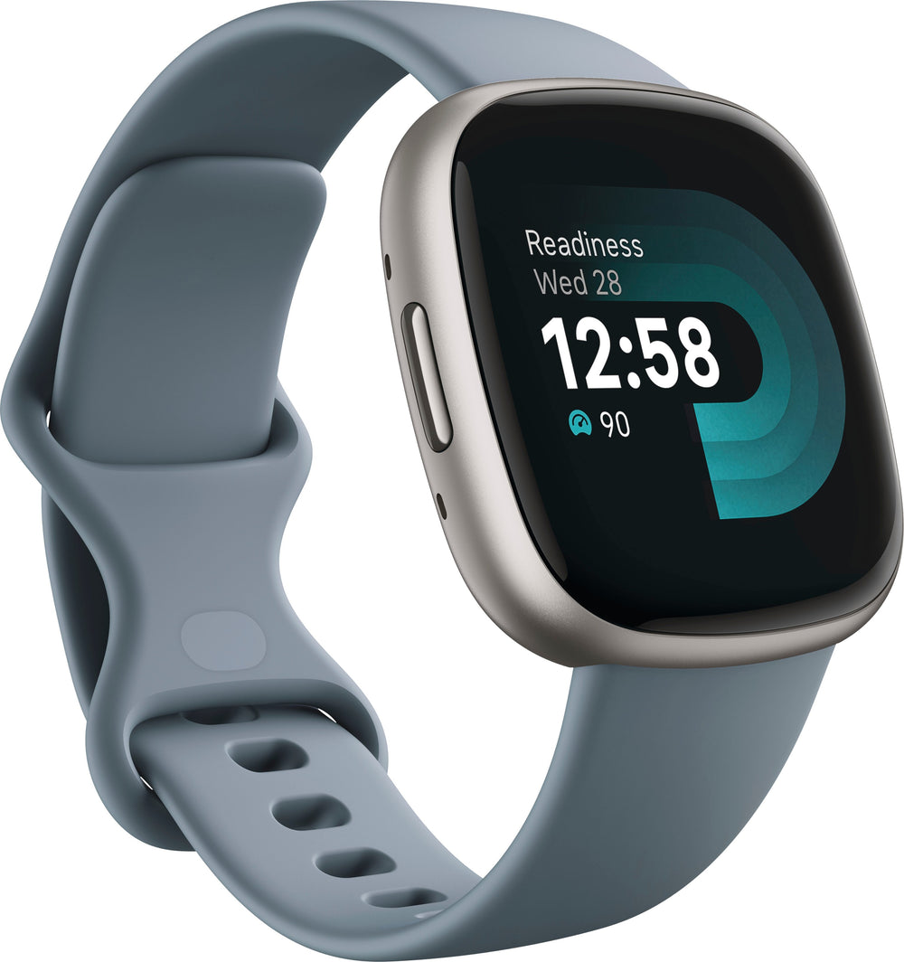 Fitbit - Versa 4 Fitness Smartwatch - Platinum_1