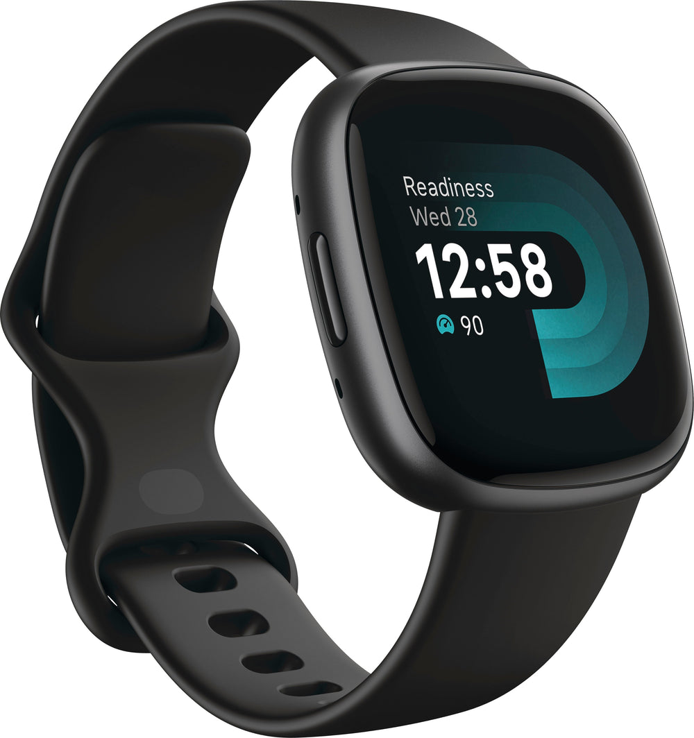 Fitbit - Versa 4 Fitness Smartwatch - Graphite_1