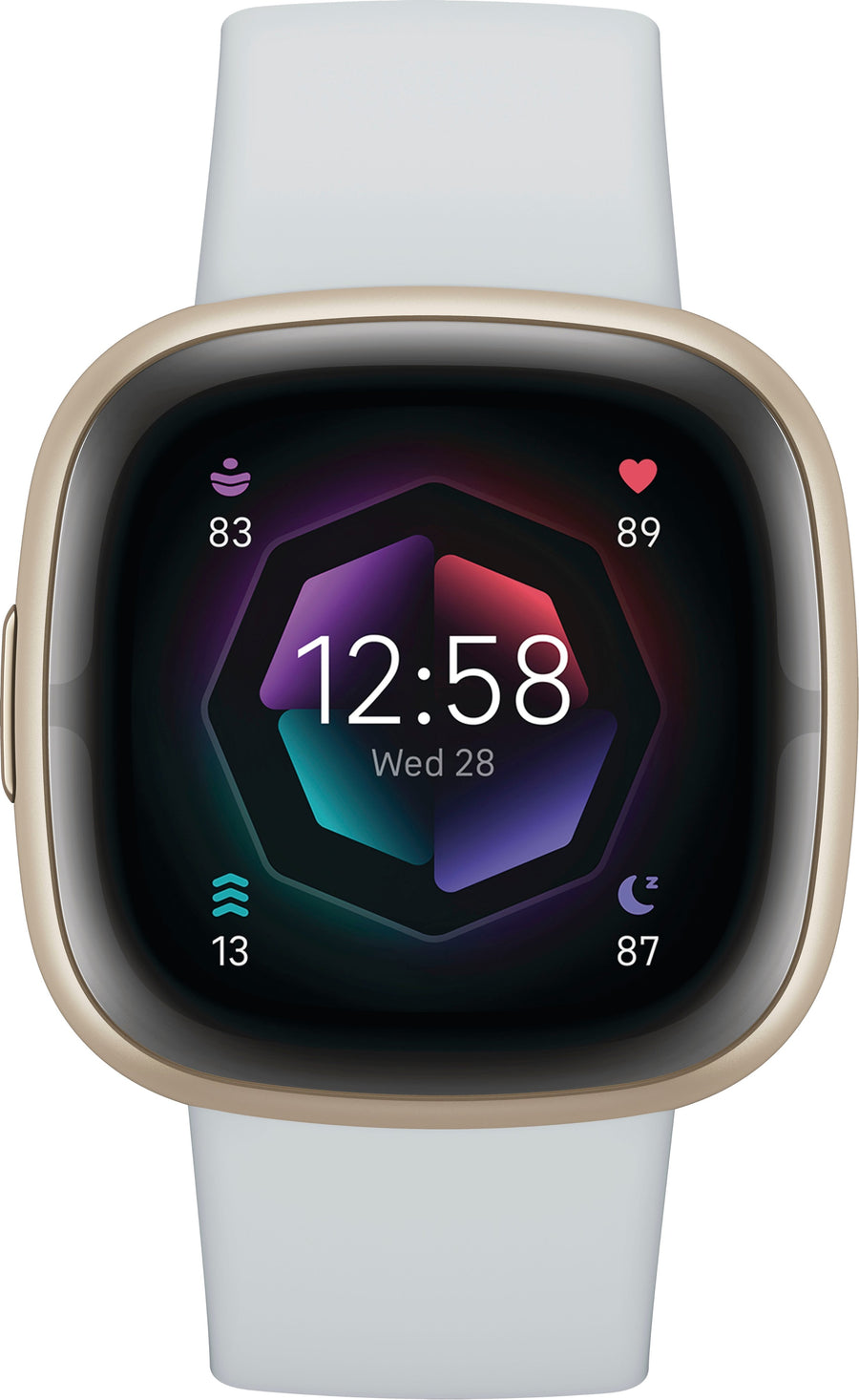 Fitbit - Sense 2 Advanced Health Smartwatch - Pale Gold_0