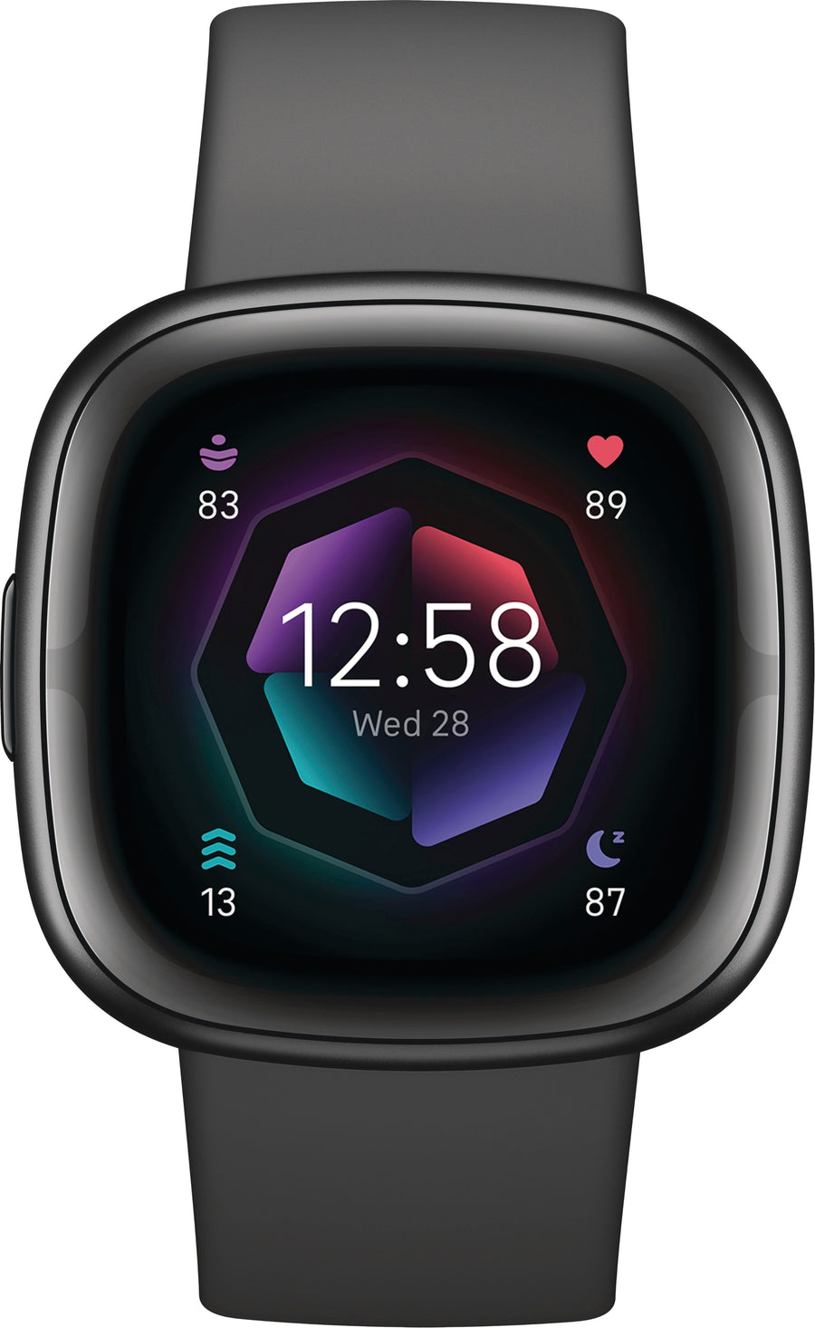 Fitbit - Sense 2 Advanced Health Smartwatch - Graphite_0