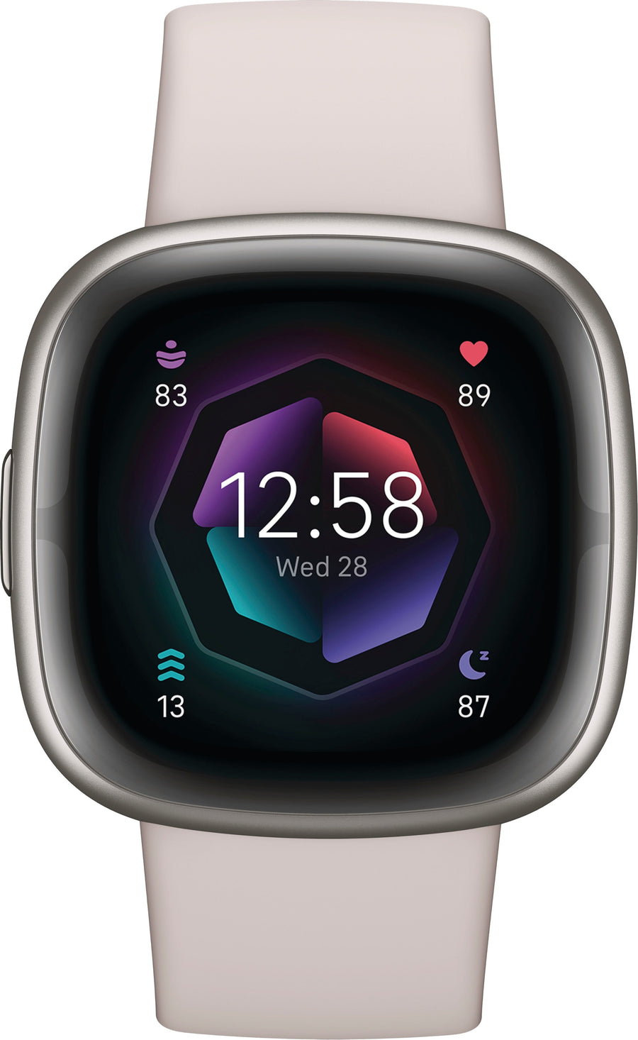 Fitbit - Sense 2 Advanced Health Smartwatch - Platinum_0