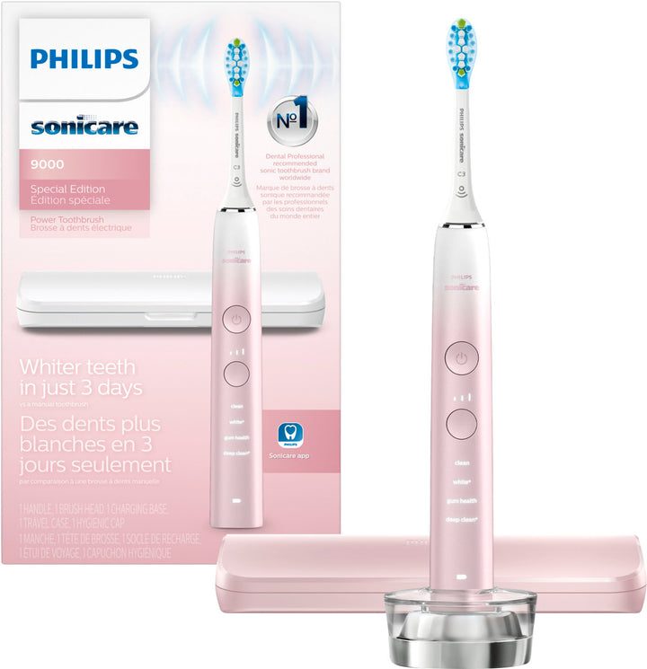 Philips Sonicare - 9000 Special Edition Rechargeable Toothbrush - Pink/White_6