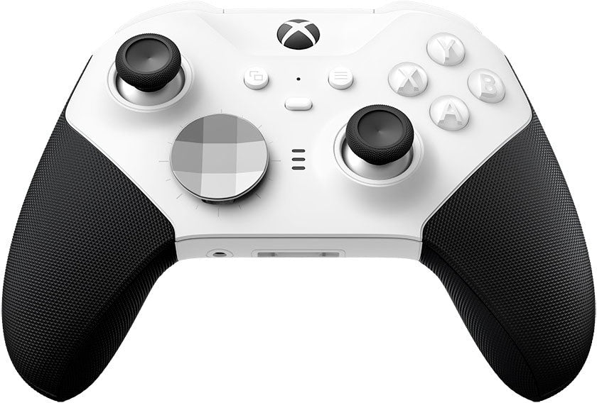 Microsoft - Elite Series 2 Core Wireless Controller for Xbox One, Xbox Series X, and Xbox Series S - White_1