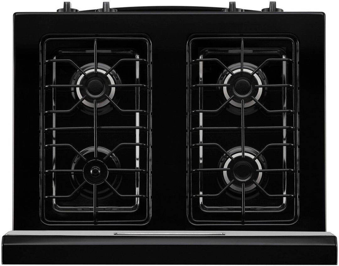 Amana - 5.1 Cu. Ft. Freestanding Gas Range with Bake Assist Temps - Stainless steel_4