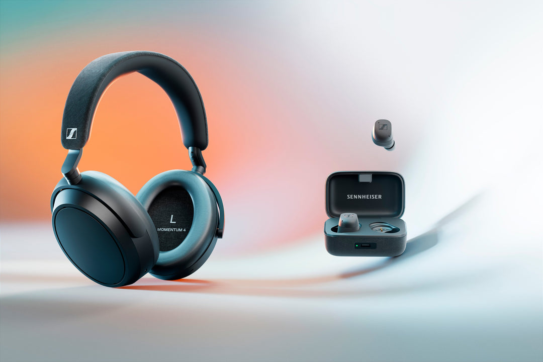 Sennheiser - Momentum 4 Wireless Adaptive Noise-Canceling Over-The-Ear Headphones - Black_3