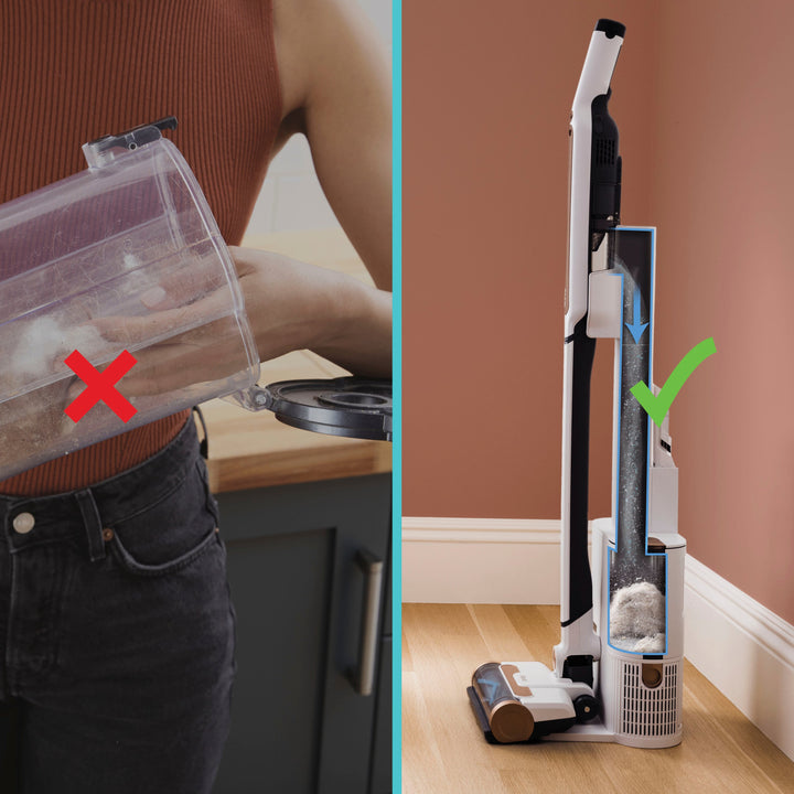 Shark - Wandvac Self-Empty System Pet, Bagless Cordless 3-in-1 Cordless Stick Vacuum with HEPA Self-Empty Charging Base - White_9