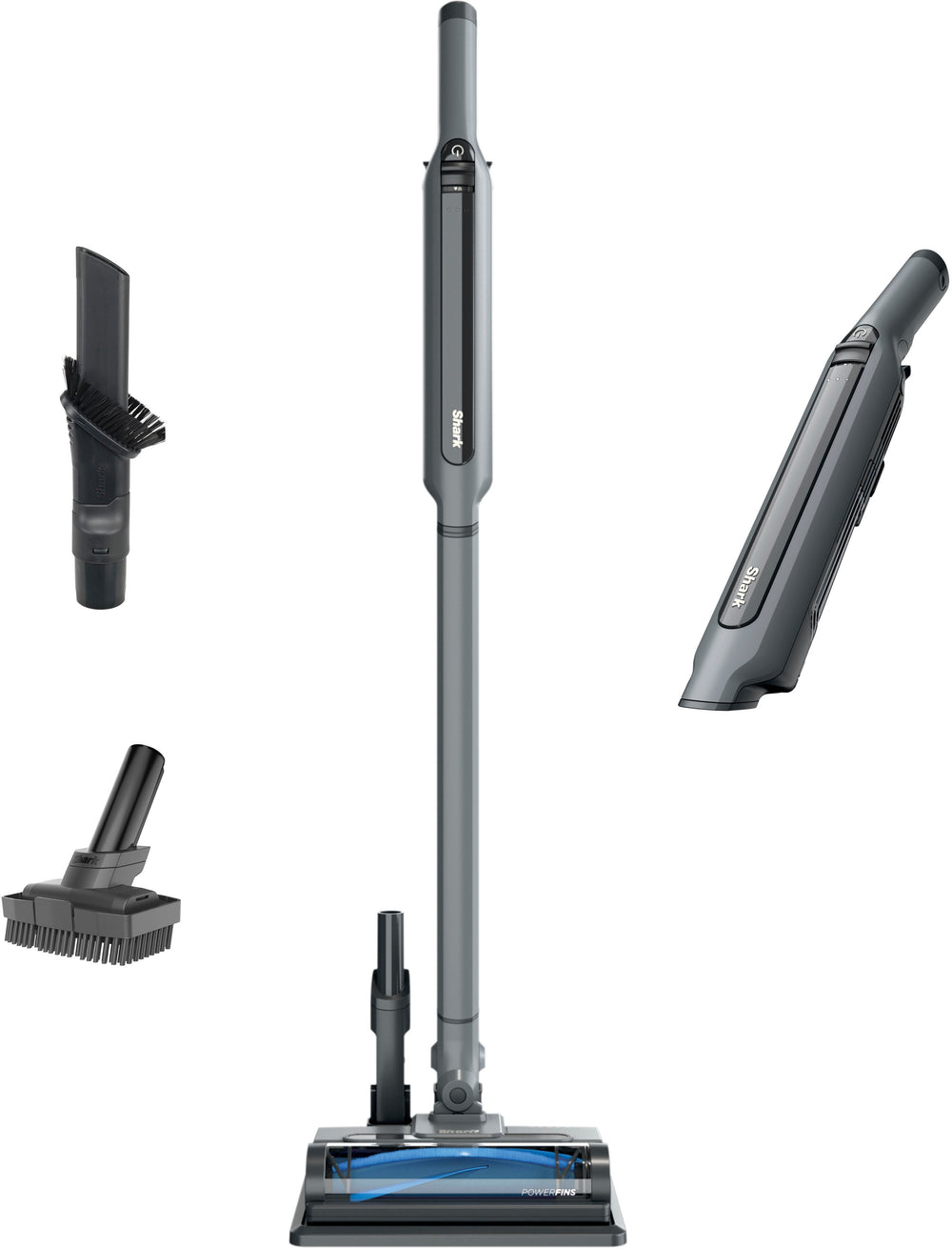 Shark - WANDVAC System Pet Dry Bagless Cordless 3-in-1 Stick Vacuum - Steel Grey_1