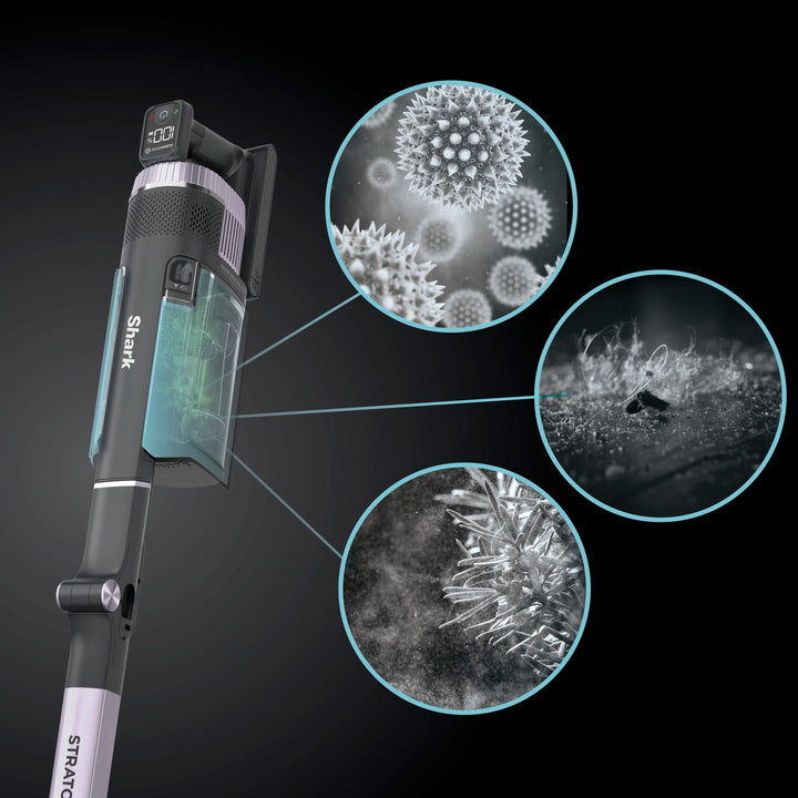 Shark - Stratos MultiFLEX Cordless Stick Vacuum with Clean Sense IQ and Odor Neutralizer, DuoClean Powerfins HairPro - Ash Purple_9