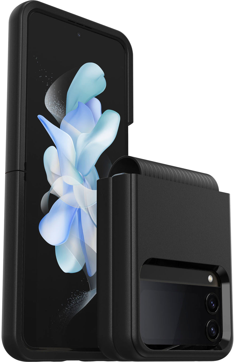 OtterBox - Symmetry Series Flex Carrying Case for Samsung Galaxy Z Flip4 - Black_1