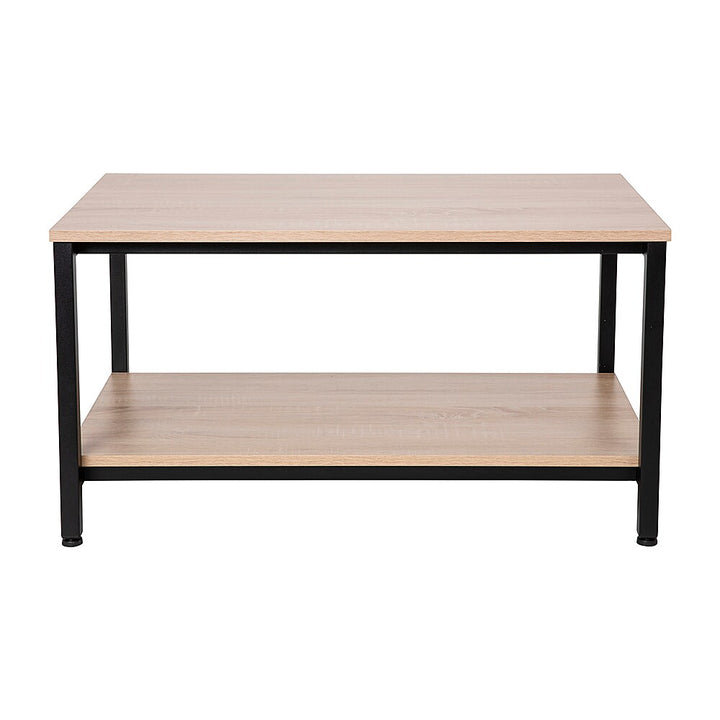 Flash Furniture - Finley Modern Industrial 2 Tier Coffee Table - Driftwood_3