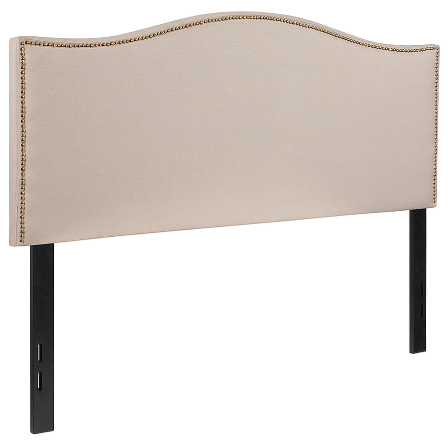 Flash Furniture - Lexington Full Headboard - Upholstered - Beige_0