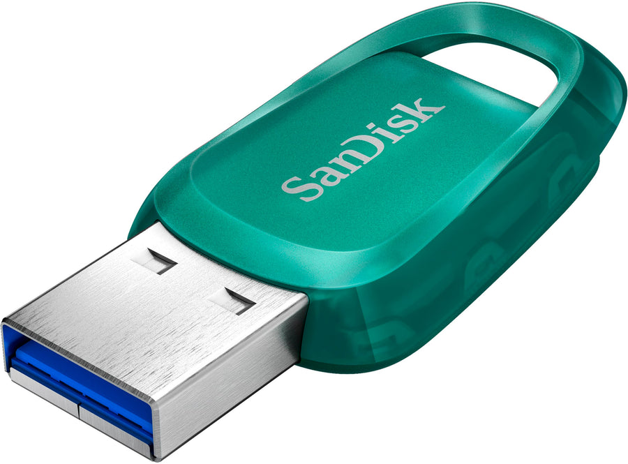 SanDisk - Ultra Eco 256GB USB 3.2 Gen 1 Type-A Flash Drive - Green_0