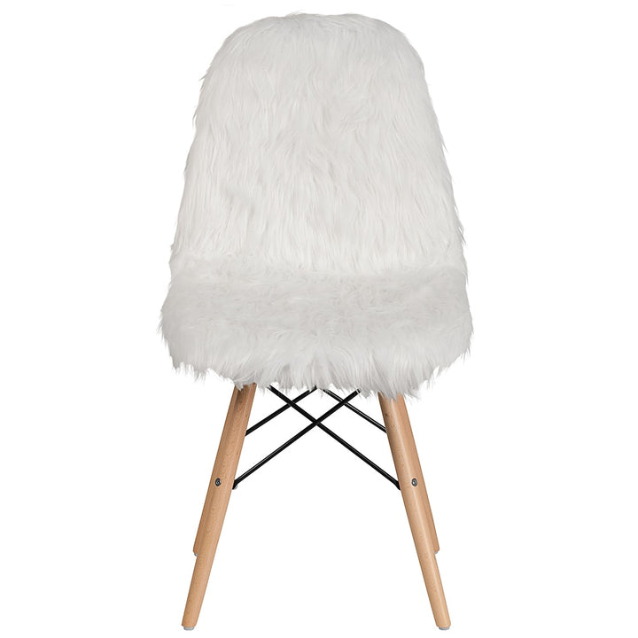 Flash Furniture - Shaggy Dog Accent Chair - White_8
