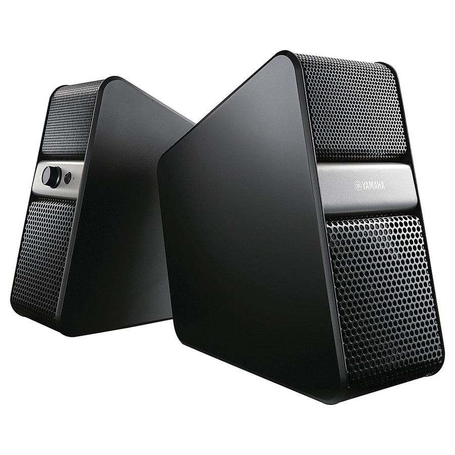 Yamaha - Full Range Driver Desktop Computer Speakers with Bluetooth - Silver_0