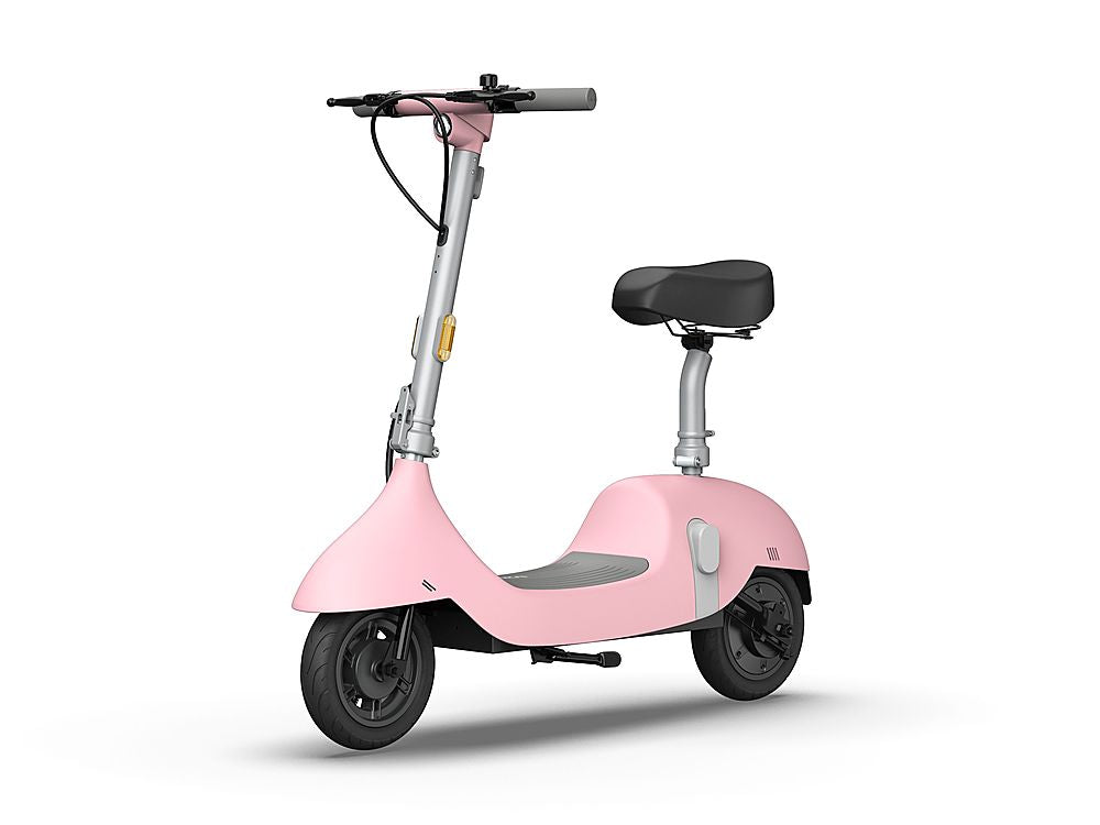 OKAI - Beetle Pro Electric Scooter with Foldable Seat - Pink - Pink_0