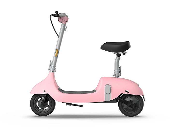 OKAI - Beetle Pro Electric Scooter with Foldable Seat - Pink - Pink_2