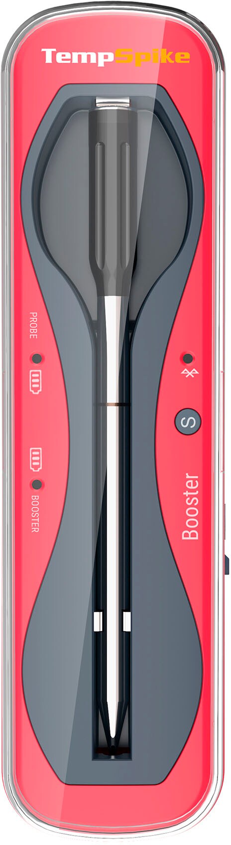 ThermoPro - TempSpike Bluetooth Food Thermometer - Red/Black_1
