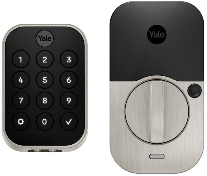 Yale - Assure Lock 2, Key-Free Pushbutton Lock with Wi-Fi - Satin Nickel_0