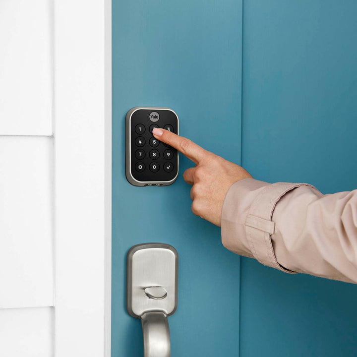 Yale - Assure Lock 2, Key-Free Pushbutton Lock with Wi-Fi - Satin Nickel_5