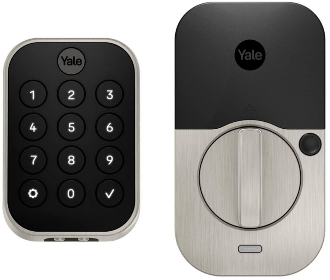 Yale - Assure Lock 2, Key-Free Pushbutton Lock with Bluetooth - Satin Nickel_0
