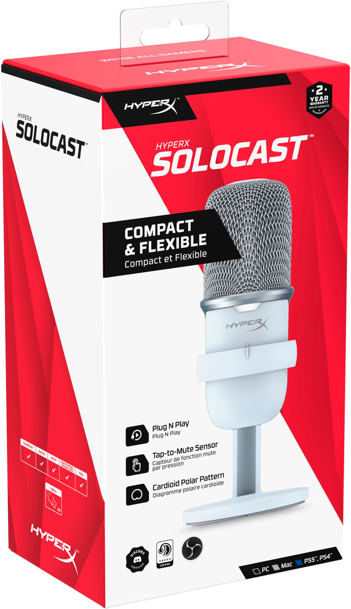 HyperX - SoloCast Wired Cardioid USB Condenser Gaming Microphone_5