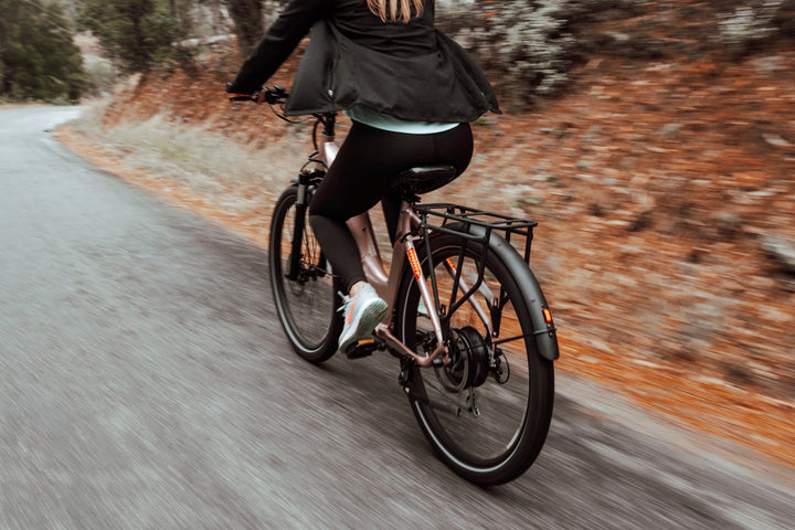 Aventon - Level.2 Commuter Step-Through eBike w/ up to 60 miles Max Operating Range and 28 MPH Max Speed - Himalayan Pink_4
