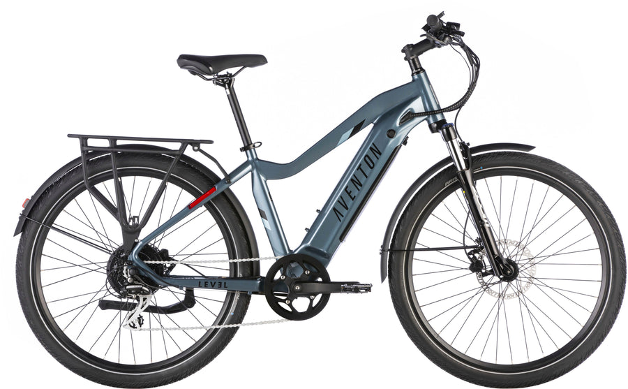 Aventon - Level.2 Commuter Step-Over eBike w/ up to 60 miles Max Operating Range and 28 MPH Max Speed - Glacier Blue_0