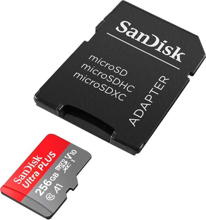 SanDisk - Ultra PLUS 256GB microSDXC UHS-I Memory Card_3