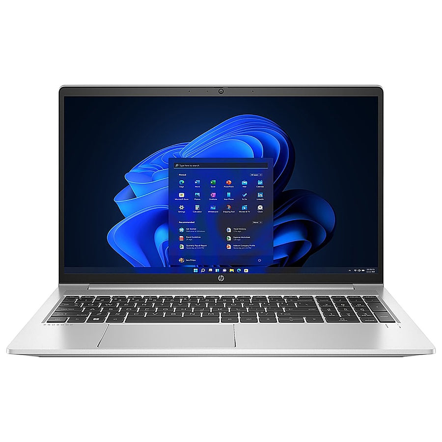 HP - ProBook 445 G9 14" Laptop - AMD Ryzen 5 - Memory - 256 GB SSD - Silver_0
