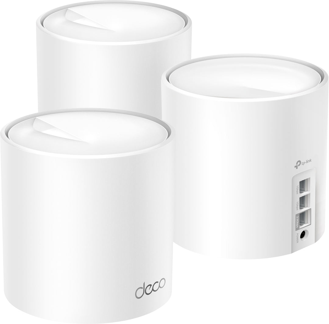 TP-Link - Deco AX5400 Pro Dual-Band Wi-Fi 6 Mesh Wi-Fi System (3-Pack) - White_0
