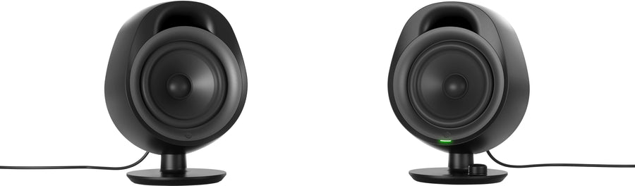 SteelSeries - Arena 3 Bluetooth Gaming Speakers with Polished 4" Drivers (2-Piece) - Black_0