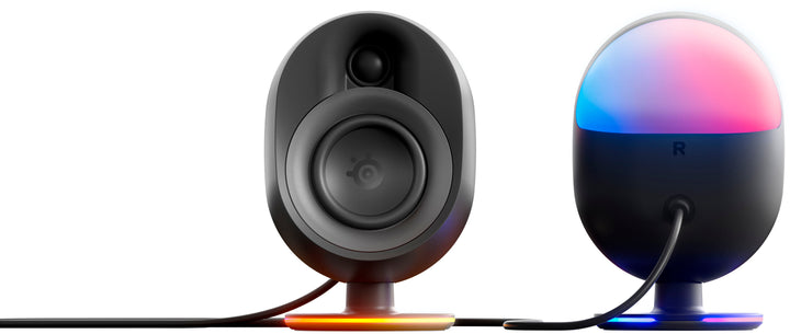 SteelSeries - Arena 9 5.1 Bluetooth Gaming Speakers with RGB Lighting (6 Piece) - Black_1