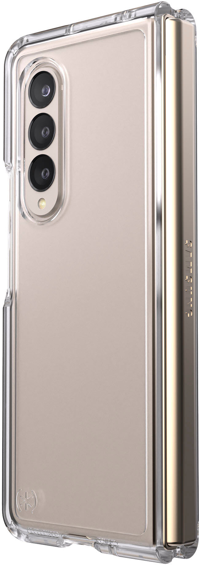 Speck - Presidio Perfect-Clear Case for Samsung Galaxy Z Fold4 - Clear_1