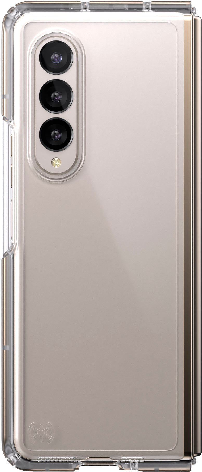 Speck - Presidio Perfect-Clear Case for Samsung Galaxy Z Fold4 - Clear_0
