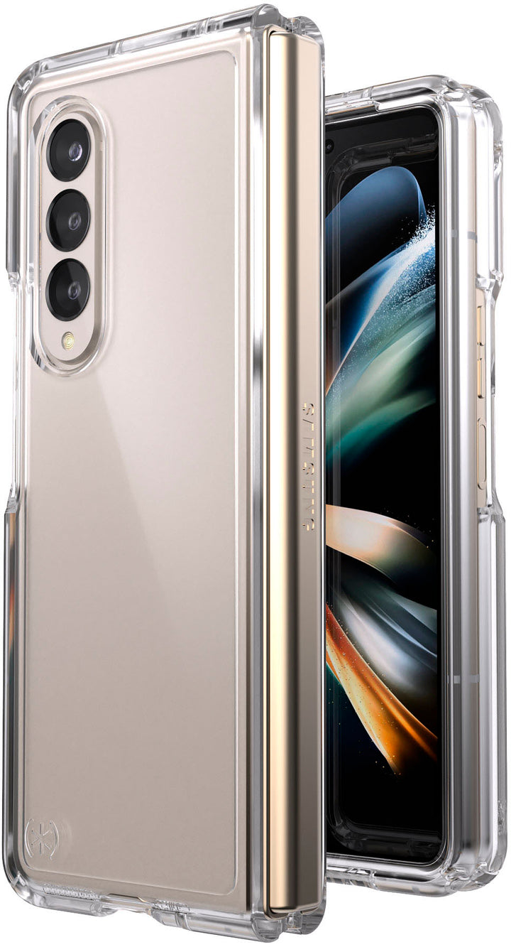 Speck - Presidio Perfect-Clear Case for Samsung Galaxy Z Fold4 - Clear_3