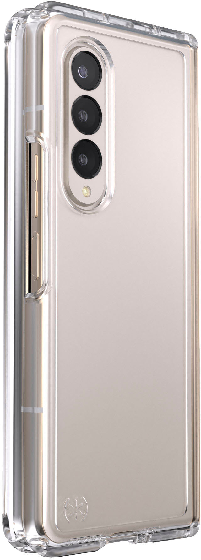 Speck - Presidio Perfect-Clear Case for Samsung Galaxy Z Fold4 - Clear_2