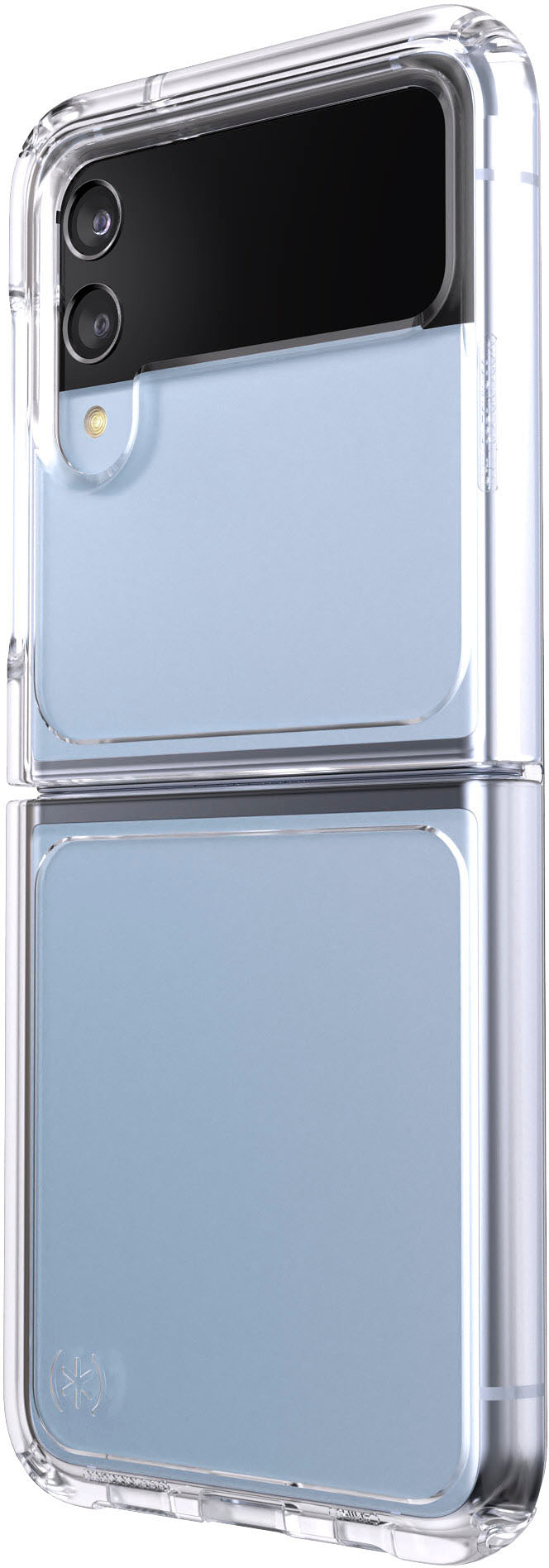 Speck - Presidio Perfect-Clear Case for Samsung Galaxy Z Flip4 - Clear_1