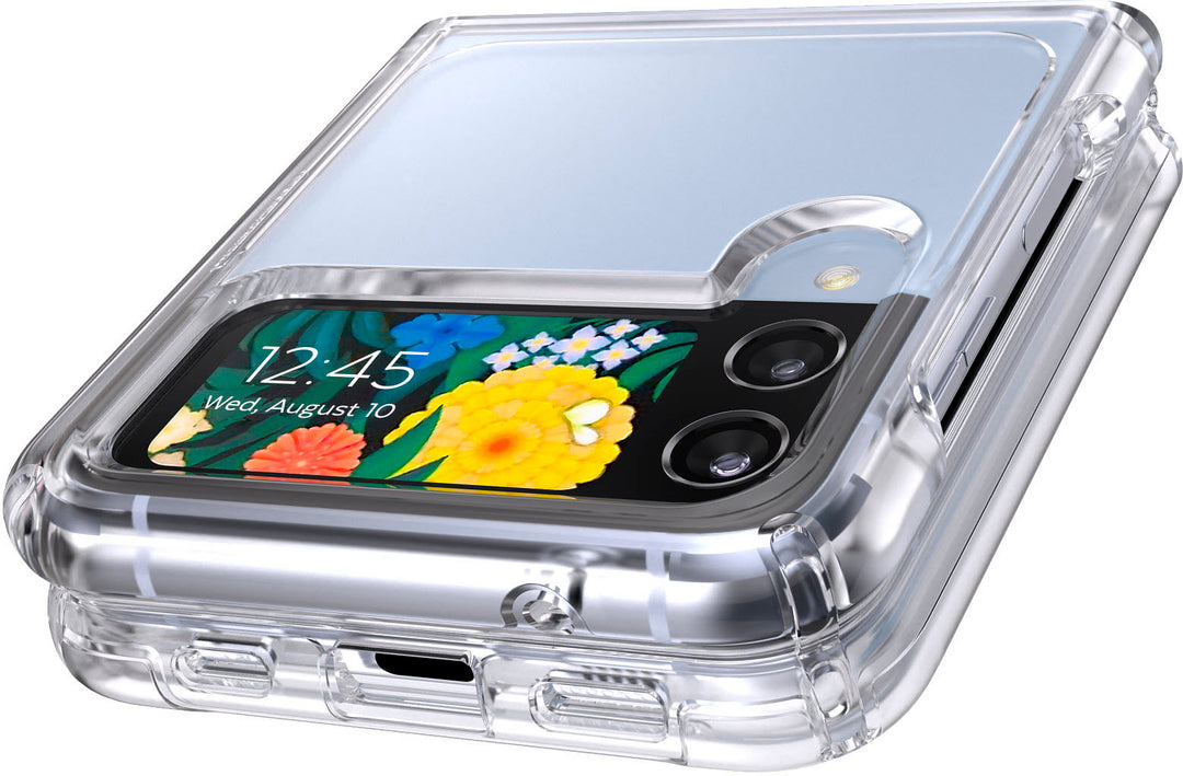 Speck - Presidio Perfect-Clear Case for Samsung Galaxy Z Flip4 - Clear_6