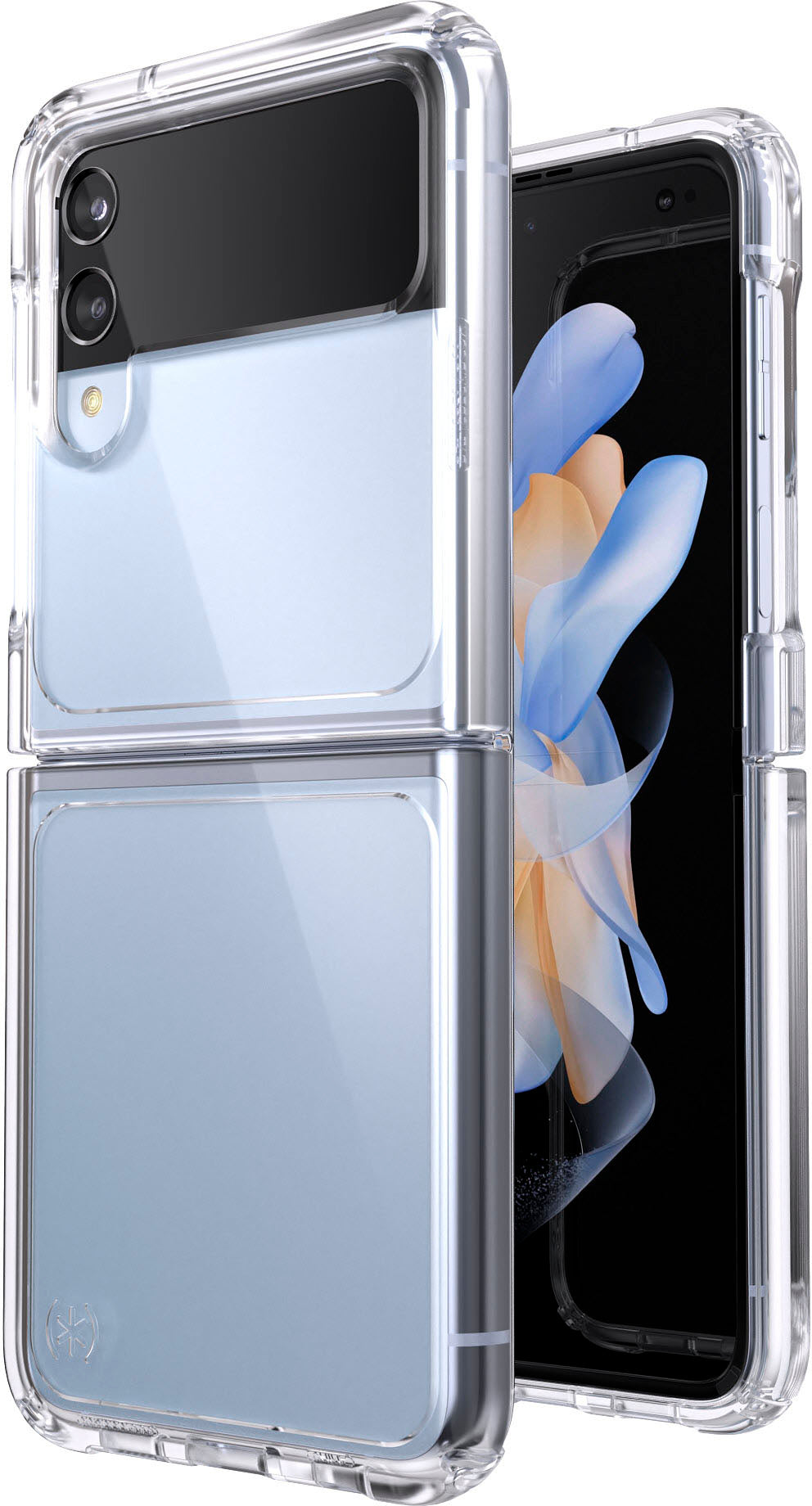 Speck - Presidio Perfect-Clear Case for Samsung Galaxy Z Flip4 - Clear_3