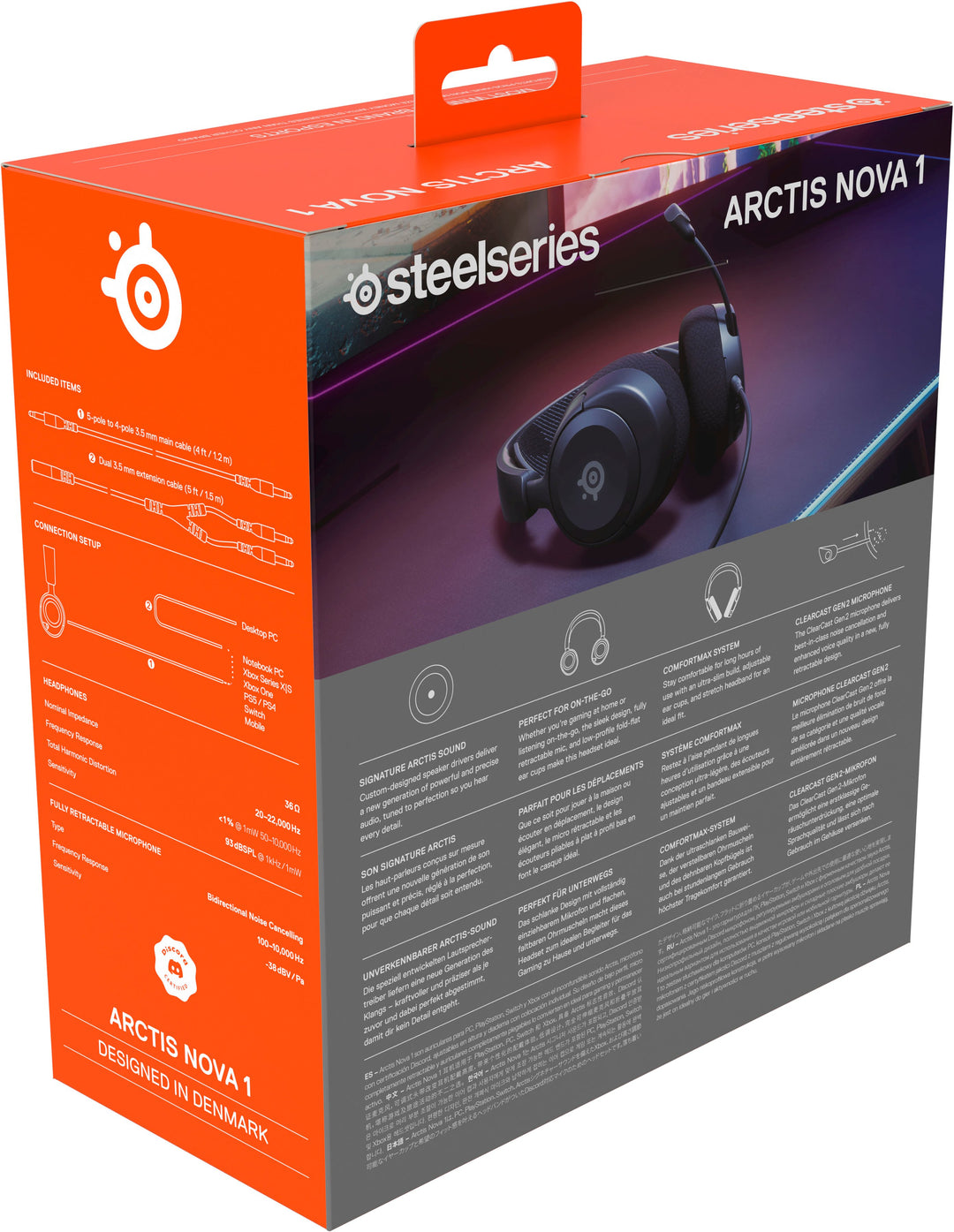 SteelSeries - Arctis Nova 1 Wired Gaming Headset for PC - Black_6
