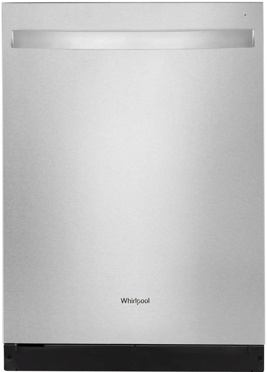 Whirlpool - Top Control Built-In Dishwasher with 3rd Rack and 51 dBa - Stainless steel_0