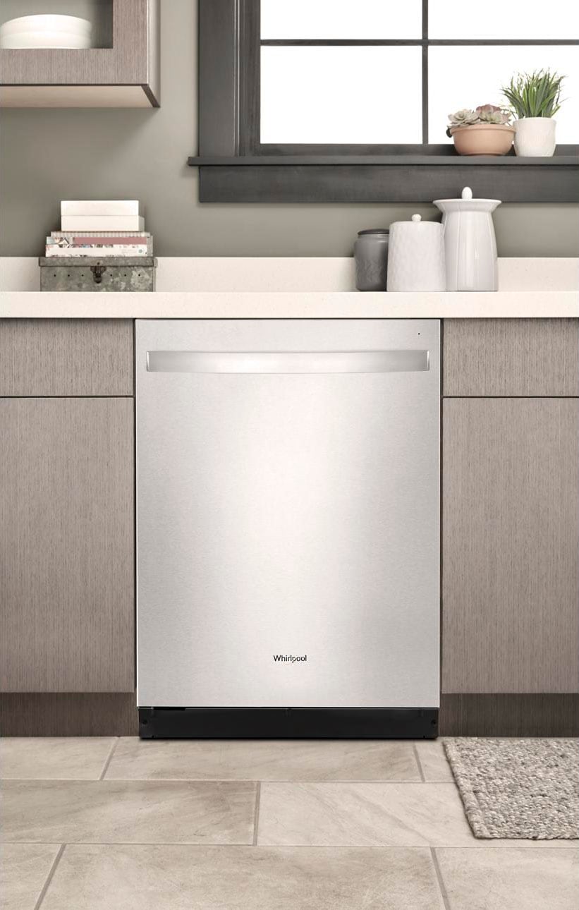 Whirlpool - Top Control Built-In Dishwasher with 3rd Rack and 51 dBa - Stainless steel_4