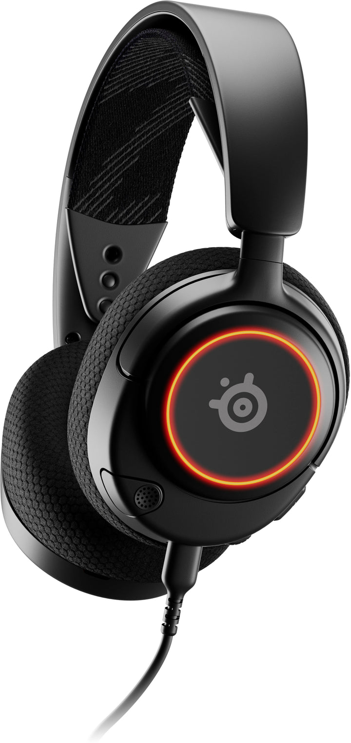 SteelSeries - Arctis Nova 3 Wired Gaming Headset for PC - Black_0