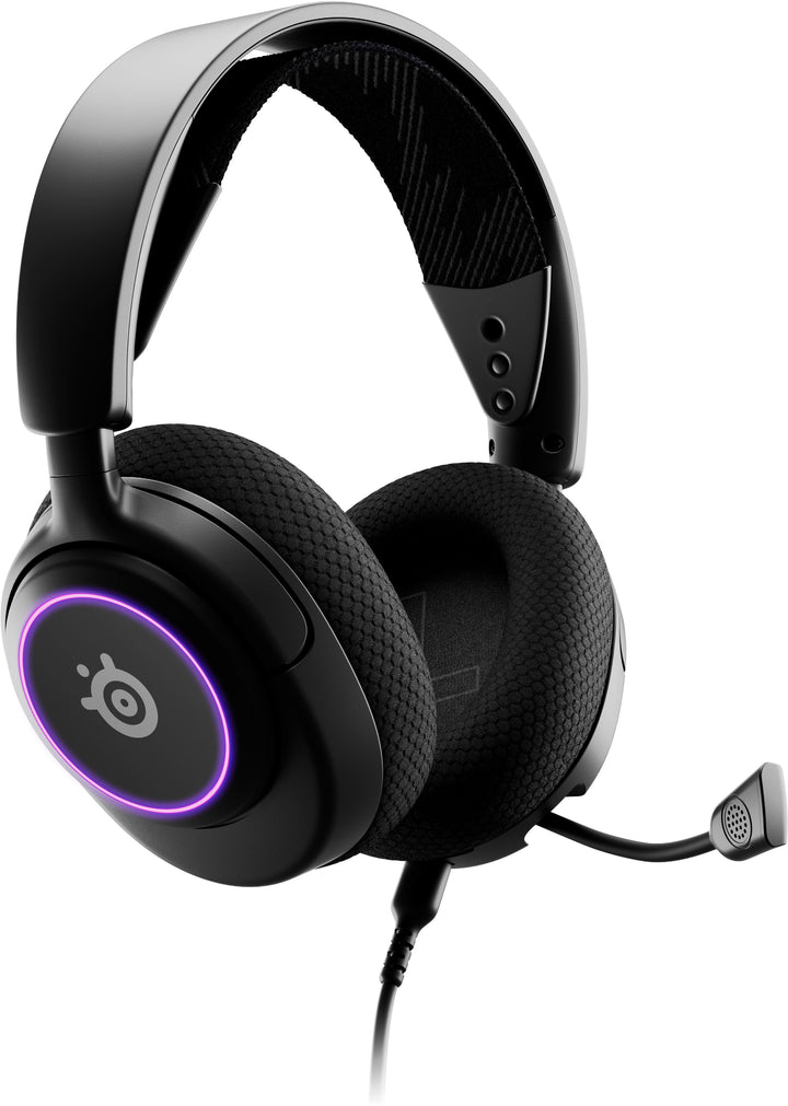 SteelSeries - Arctis Nova 3 Wired Gaming Headset for PC - Black_4