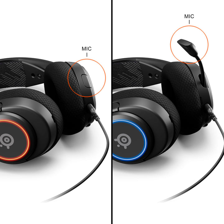 SteelSeries - Arctis Nova 3 Wired Gaming Headset for PC - Black_13