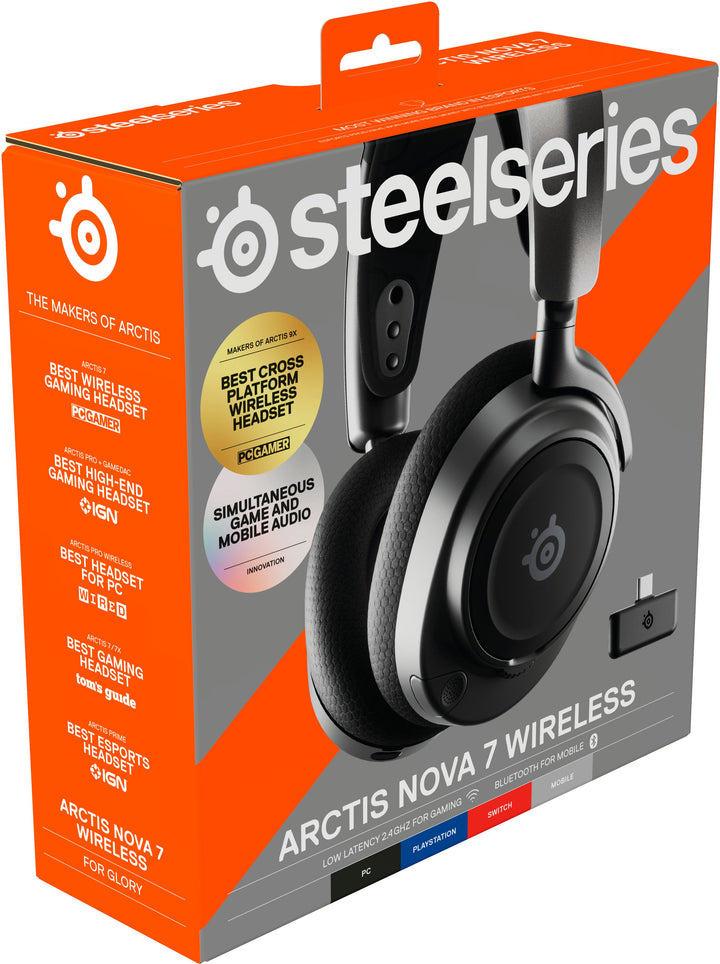 SteelSeries - Arctis Nova 7 Wireless Gaming Headset for PC - Black_10