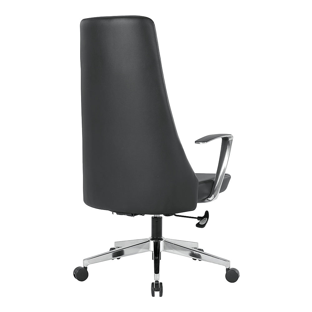 Office Star Products - High Back Antimicrobial Fabric Office Chair - Dillon Black_9