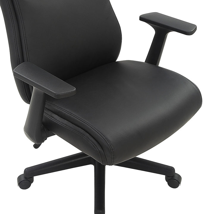 Office Star Products - Mid Back Managers Office Chair - Black_5